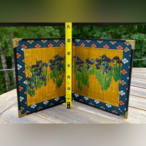 Table Screen - Kakitsubata (Korin Ogata) - Picture 4 of 6